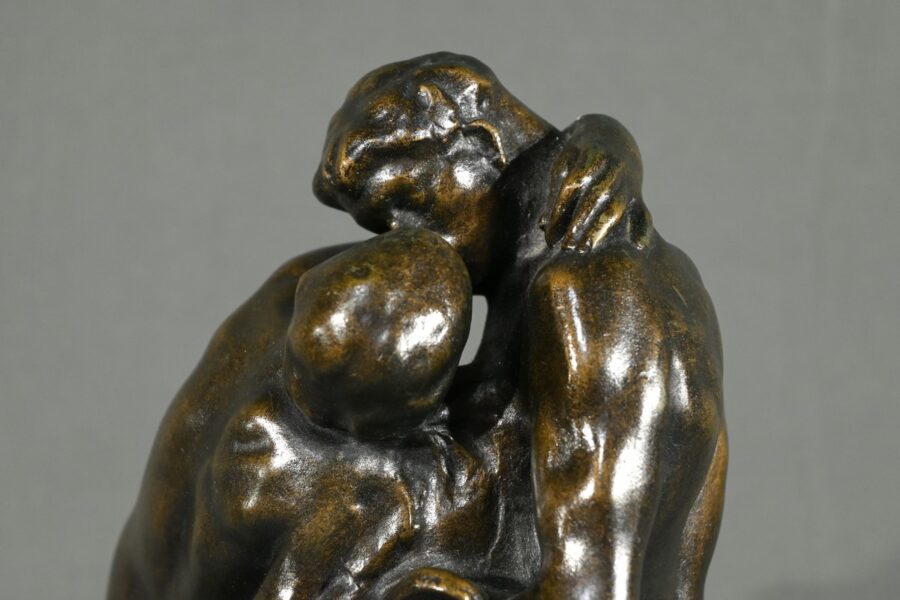 Sculpture en Résine « Le Baiser », d’après A.Rodin – 2ème partie XXe – Image 19