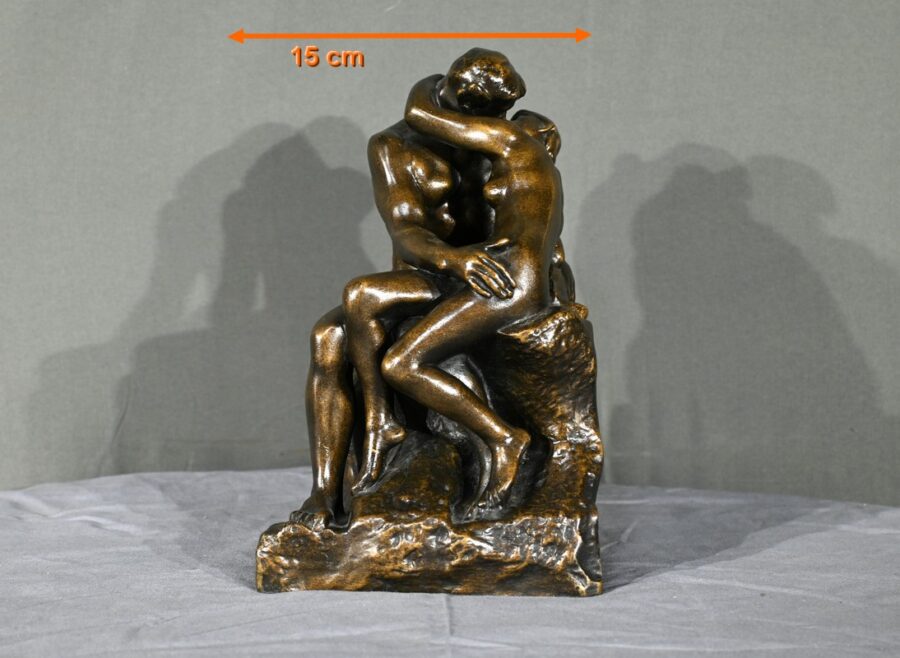 Sculpture en Résine « Le Baiser », d’après A.Rodin – 2ème partie XXe – Image 22