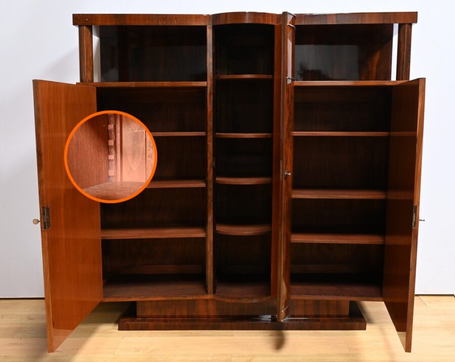 Armoire en Noyer, Art Déco - 1930 – Image 18
