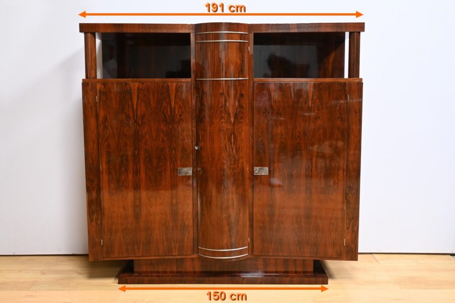 Armoire en Noyer, Art Déco - 1930 – Image 19