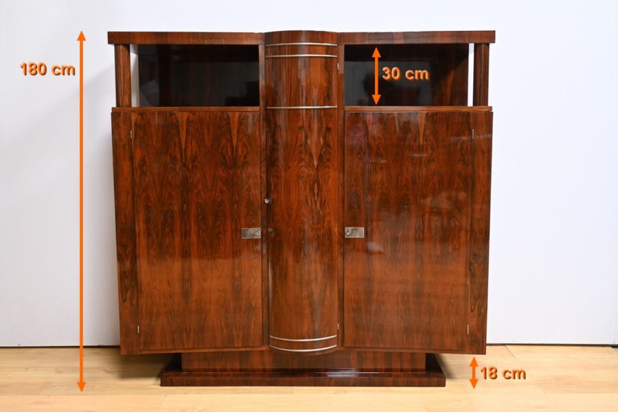 Armoire en Noyer, Art Déco - 1930 – Image 21
