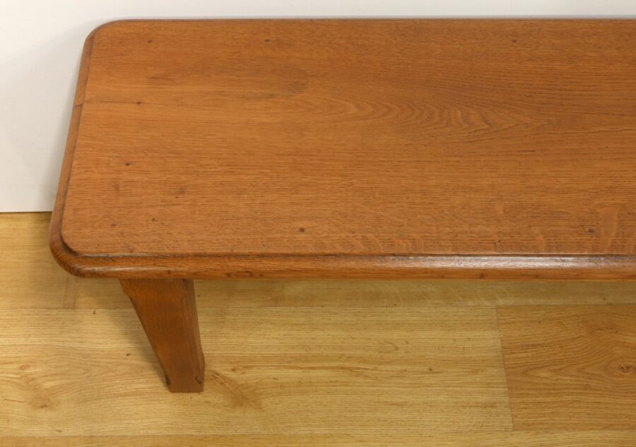 Banc Droit en Chêne - 1940 – Image 4