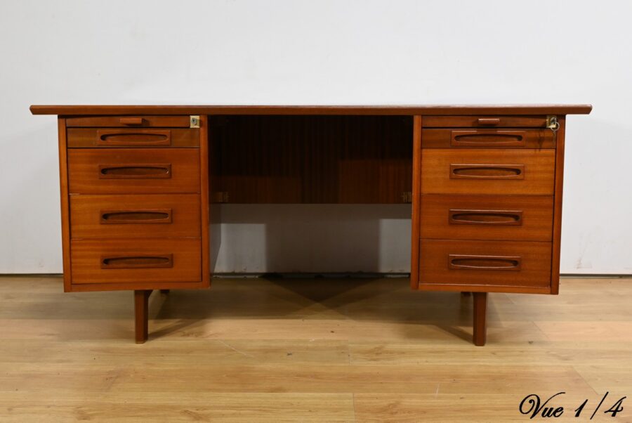 Bureau de Direction Ordo en Acajou – 1960 – Image 6