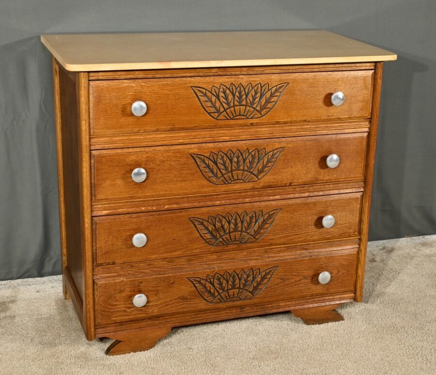 Commode en Chêne - 1940 – Image 2