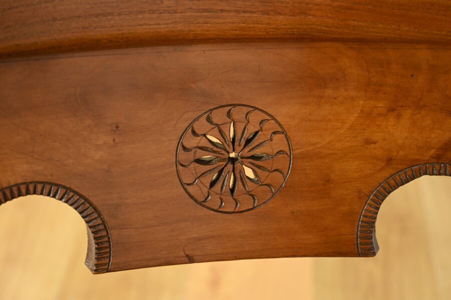 Paire de Fauteuils en Merisier, époque Directoire – Début XIXe – Image 7