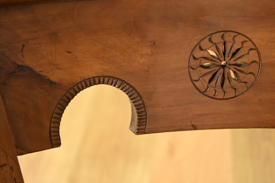 Paire de Fauteuils en Merisier, époque Directoire – Début XIXe – Image 8