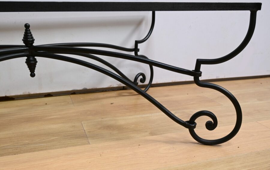 Table Basse en Fer Forgé, style Art Nouveau - 1940 – Image 10
