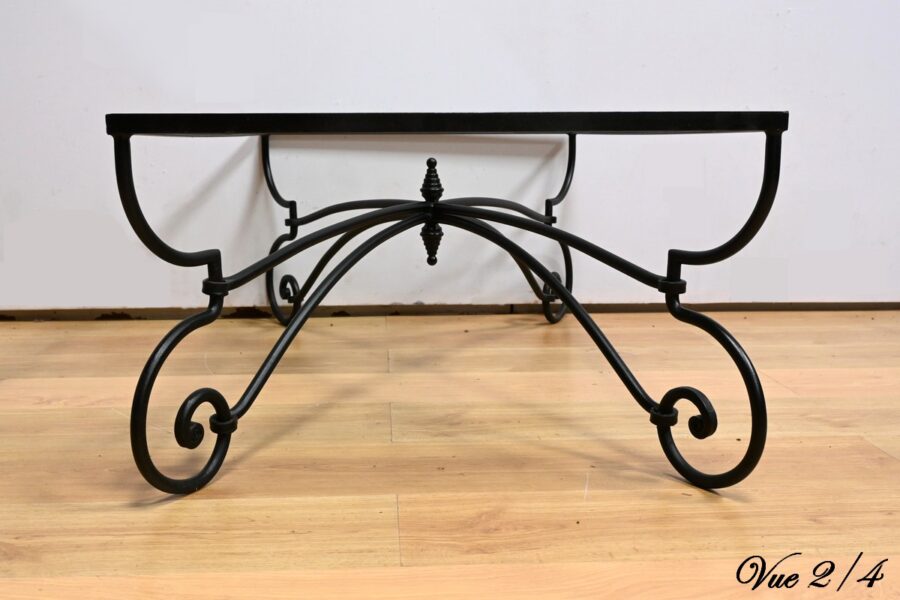 Table Basse en Fer Forgé, style Art Nouveau - 1940 – Image 16