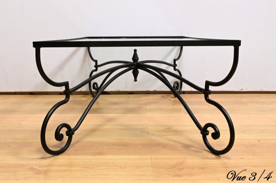 Table Basse en Fer Forgé, style Art Nouveau - 1940 – Image 17