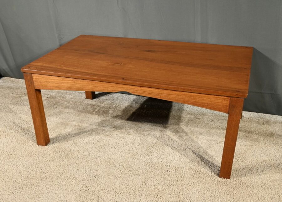 Table Basse en Teck Massif - 1940 – Image 3