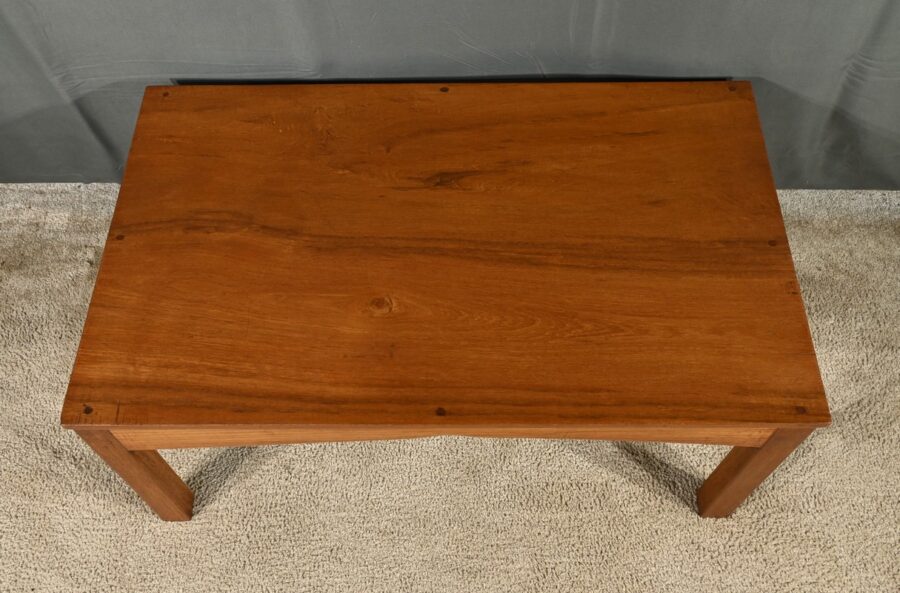 Table Basse en Teck Massif - 1940 – Image 4