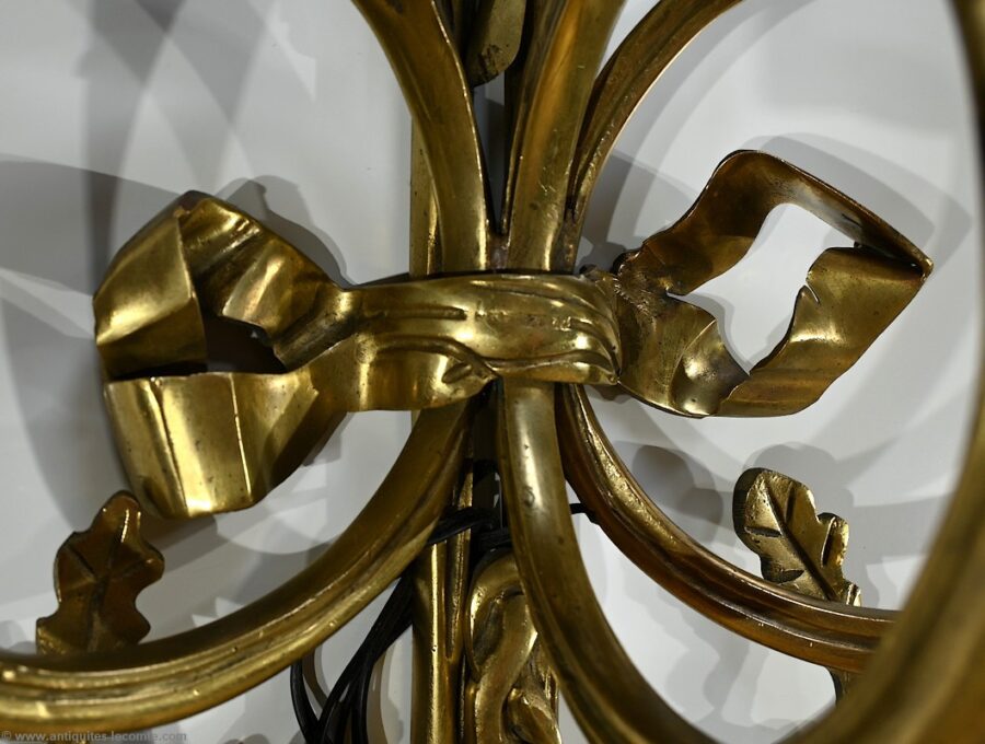 Appliques Murales en Bronze, d’après C.Galle, époque Napoléon III – Milieu XIXe – Image 10