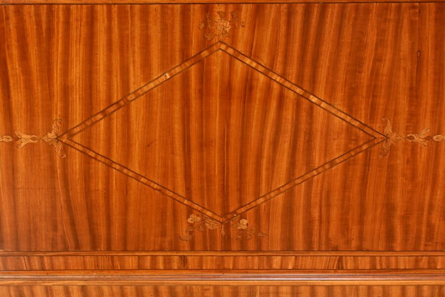 Bibliothèque en Acajou Flammé, style Louis XVI – Milieu XIXe – Image 12