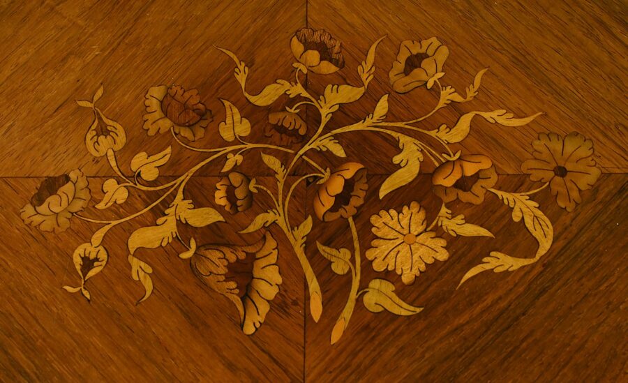 Chevet en Bois de Rose et Palissandre, style Louis XV – Fin XIXe – Image 10