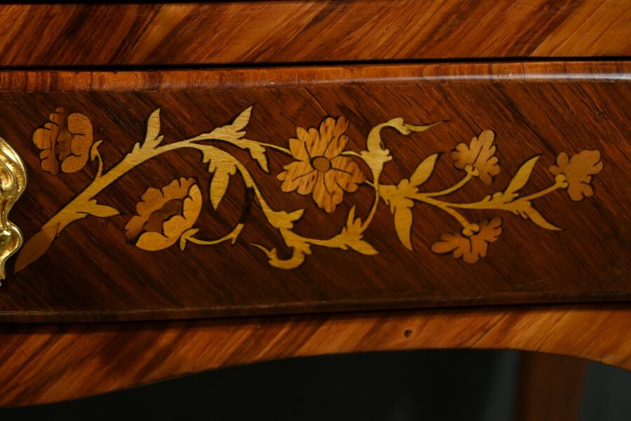 Chevet en Bois de Rose et Palissandre, style Louis XV – Fin XIXe – Image 18