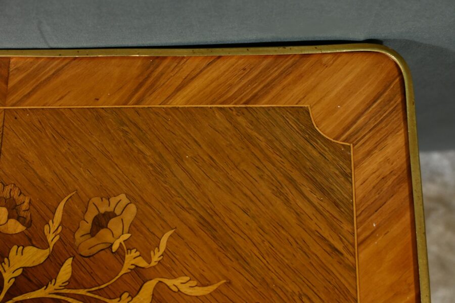 Chevet en Bois de Rose et Palissandre, style Louis XV – Fin XIXe – Image 9