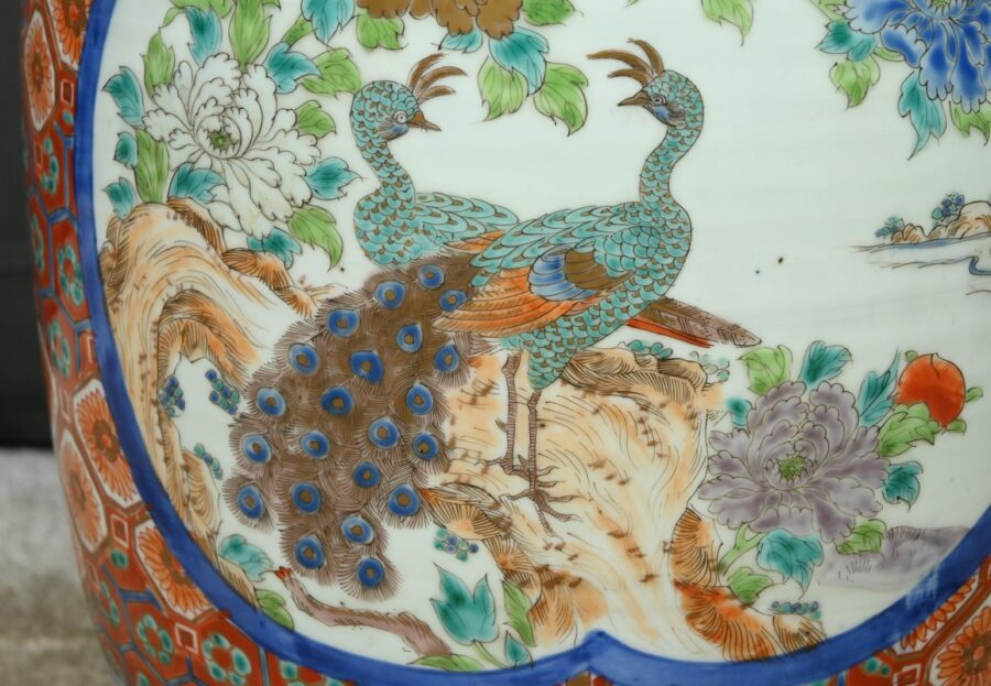 Vase en Porcelaine du Japon, époque Meiji – Fin XIXe – Image 16