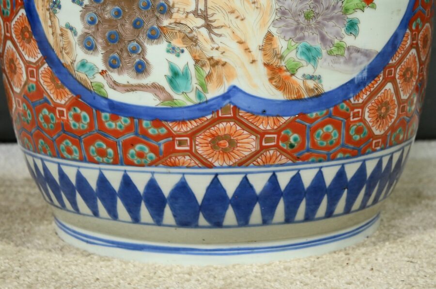 Vase en Porcelaine du Japon, époque Meiji – Fin XIXe – Image 18
