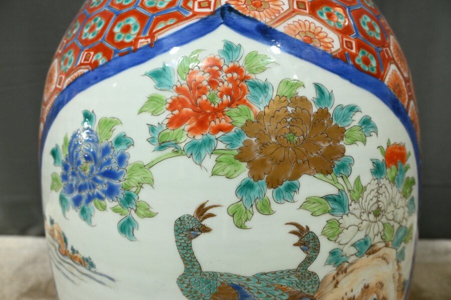 Vase en Porcelaine du Japon, époque Meiji – Fin XIXe – Image 26