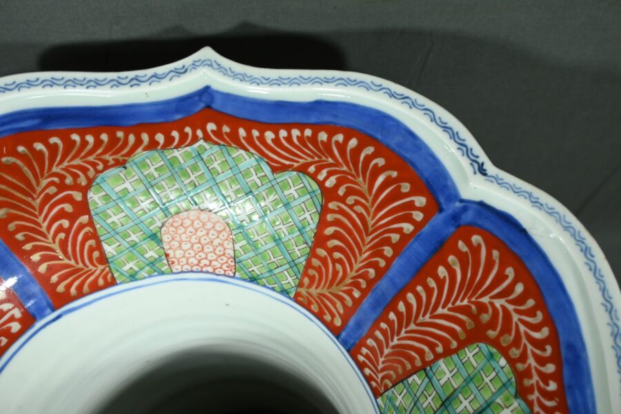 Vase en Porcelaine du Japon, époque Meiji – Fin XIXe – Image 9