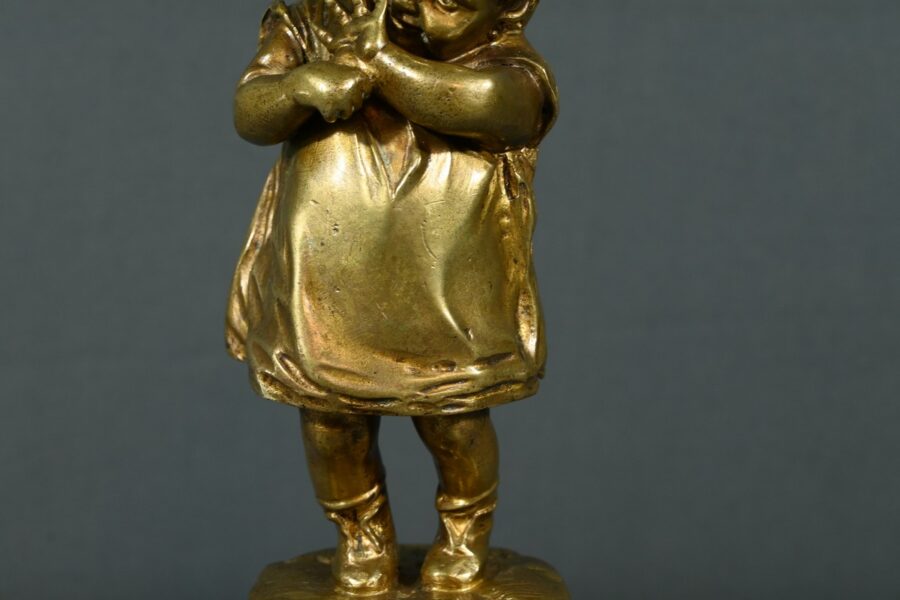 Sculpture en Bronze Doré, d’après J.Clara – 1ère partie XXe – Image 10