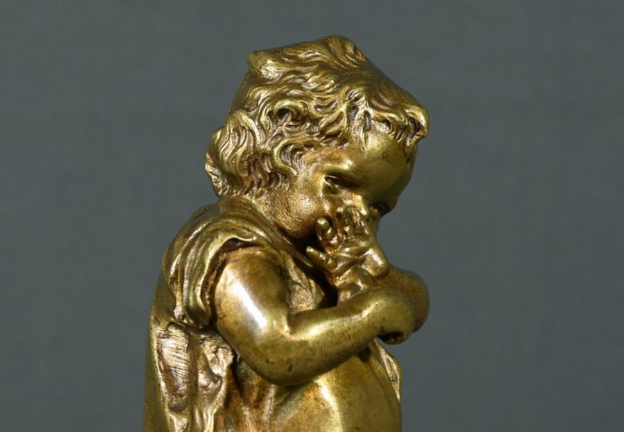 Sculpture en Bronze Doré, d’après J.Clara – 1ère partie XXe – Image 13