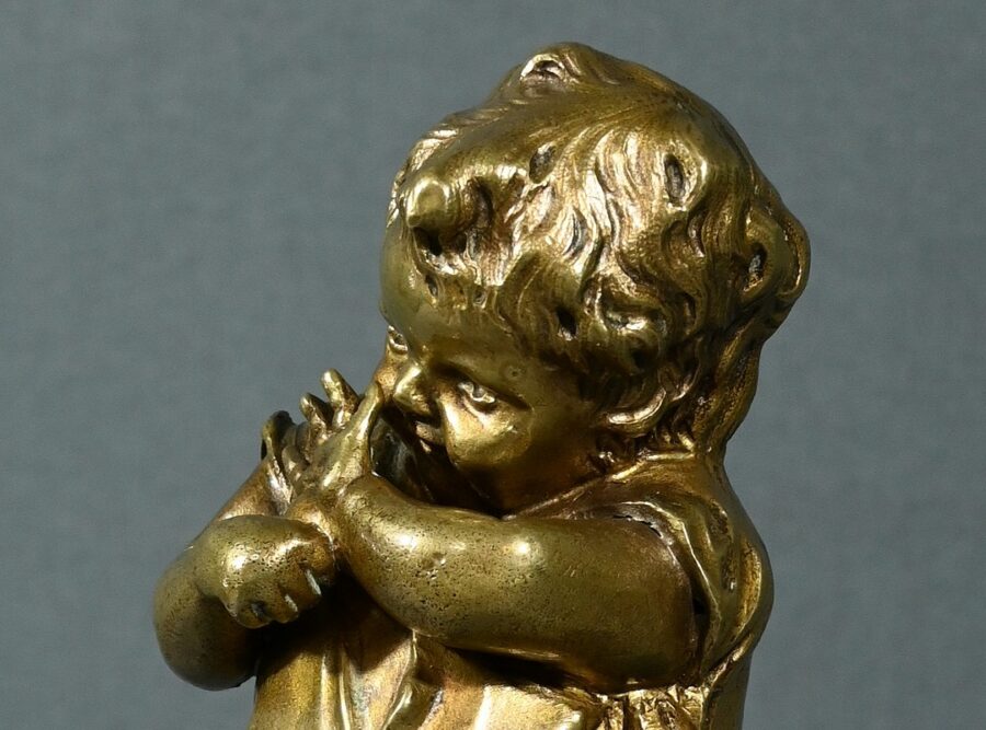 Sculpture en Bronze Doré, d’après J.Clara – 1ère partie XXe – Image 9