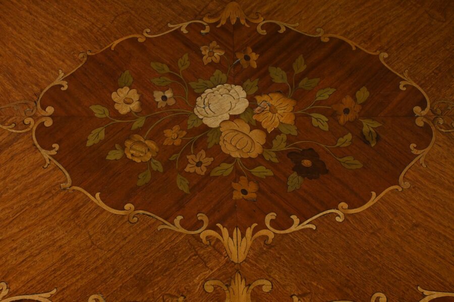 Table de Jeux en Acajou, style Transition Louis XV/Louis XVI – Fin XIXe – Image 10
