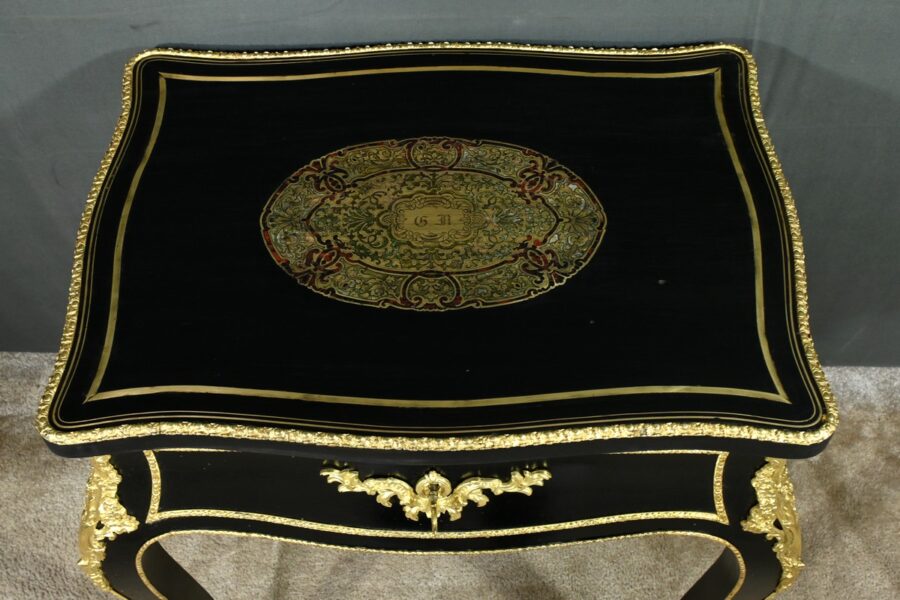 Travailleuse en Poirier Noirci, époque Napoléon III – Milieu XIXe – Image 6