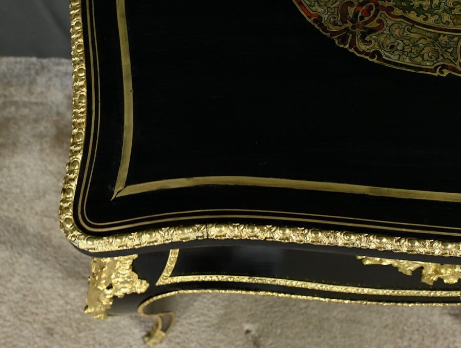 Travailleuse en Poirier Noirci, époque Napoléon III – Milieu XIXe – Image 9