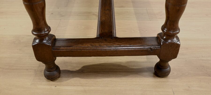 Table de Ferme en Chêne, goût Louis XIV - Milieu XIXe – Image 12