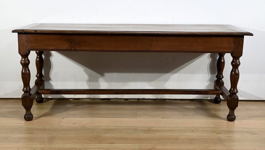 Table de Ferme en Chêne, goût Louis XIV - Milieu XIXe – Image 14