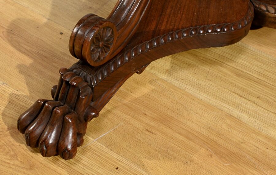 Table Guéridon en Palissandre, époque Napoléon III – Milieu XIXe – Image 12