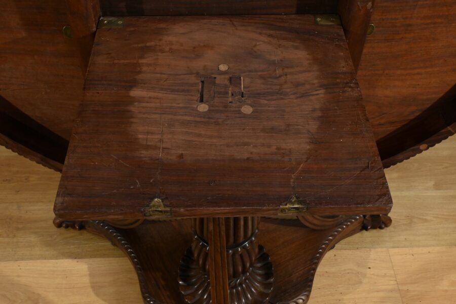Table Guéridon en Palissandre, époque Napoléon III – Milieu XIXe – Image 20