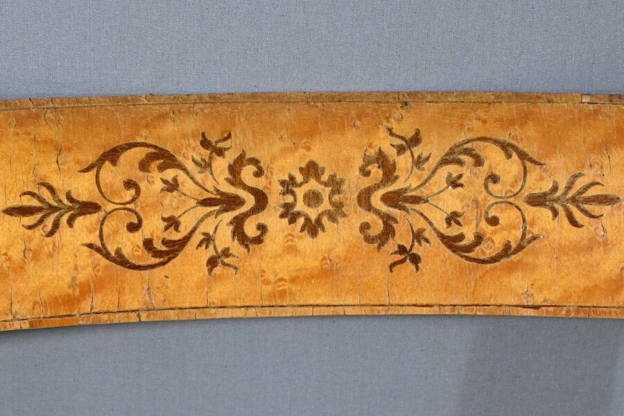 Chaises en Érable Moucheté, style Charles X - Milieu XXe – Image 8