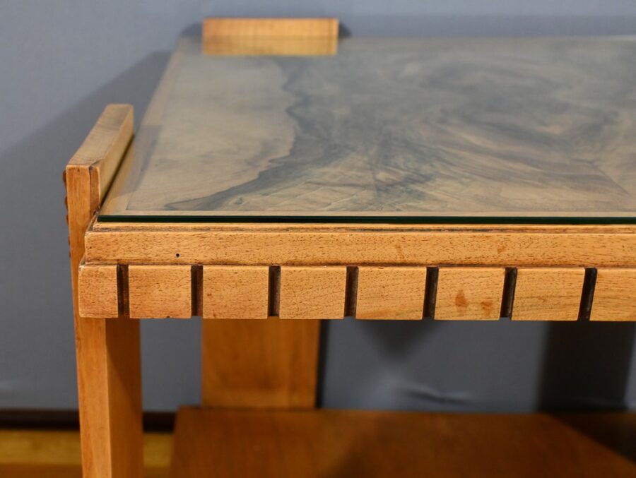 Table Basse en Noyer, Art Déco - 1930 – Image 11