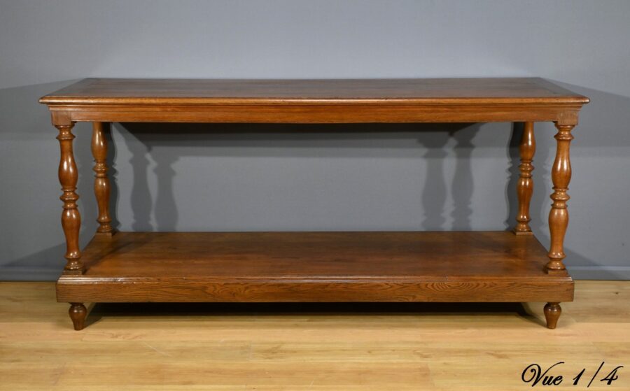 Table de Drapier en Chêne - 1920 – Image 7