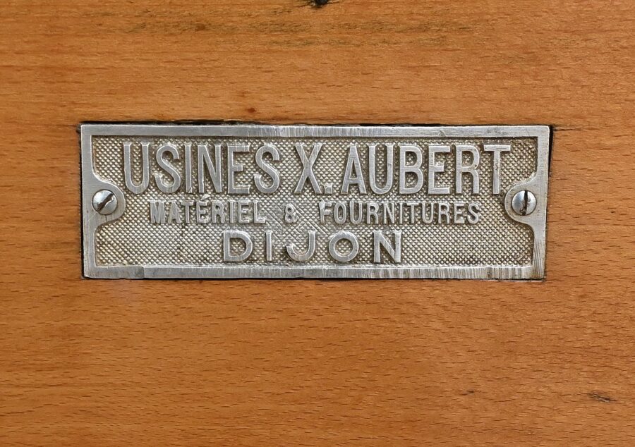 Billot de Boucher en Hêtre Massif, Usine X.Aubert - 1950 – Image 8