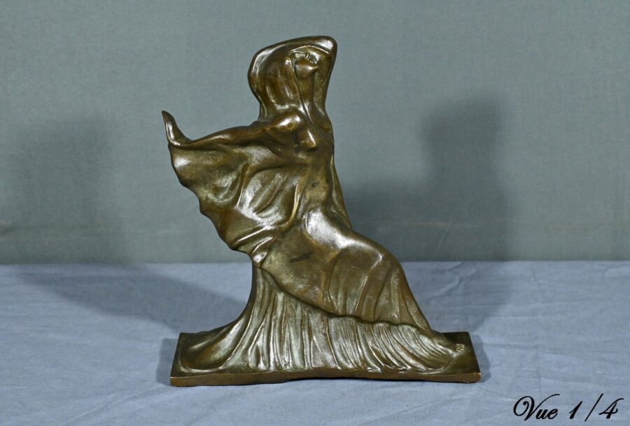 Bronze « La Danseuse », inspiré de S.Zelikson – Milieu XXe – Image 4