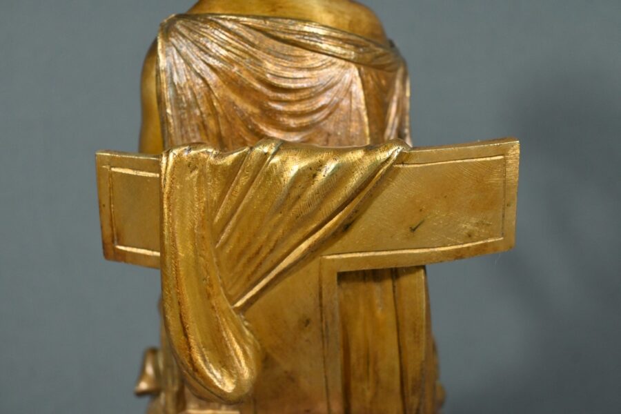 Bronze à Patine Dorée "La Couture" - Début XXe – Image 25