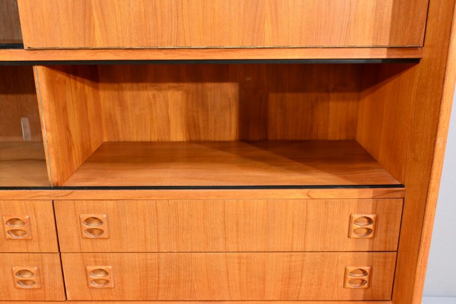 Buffet Scandinave en Teck Blond – 1970 – Image 12