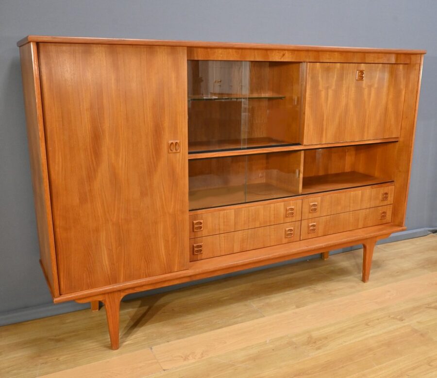 Buffet Scandinave en Teck Blond – 1970 – Image 2