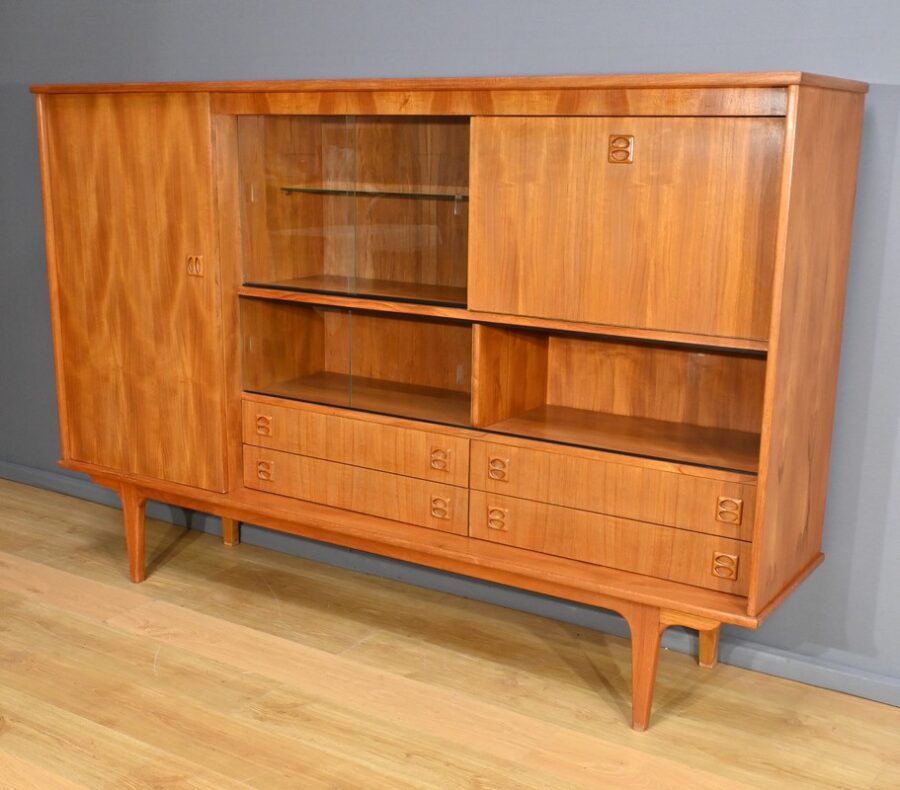 Buffet Scandinave en Teck Blond – 1970 – Image 3