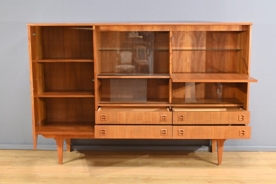 Buffet Scandinave en Teck Blond – 1970 – Image 4
