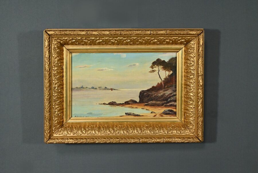 Peinture à l’Huile, signée A.Derémy – 1902