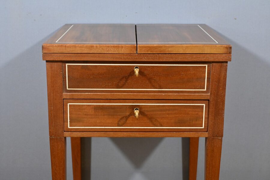 Travailleuse en Acajou, style Directoire – Fin XIXe – Image 8