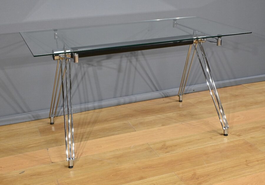Bureau en Verre par P.Polar pour Kare Design - XXIe – Image 4