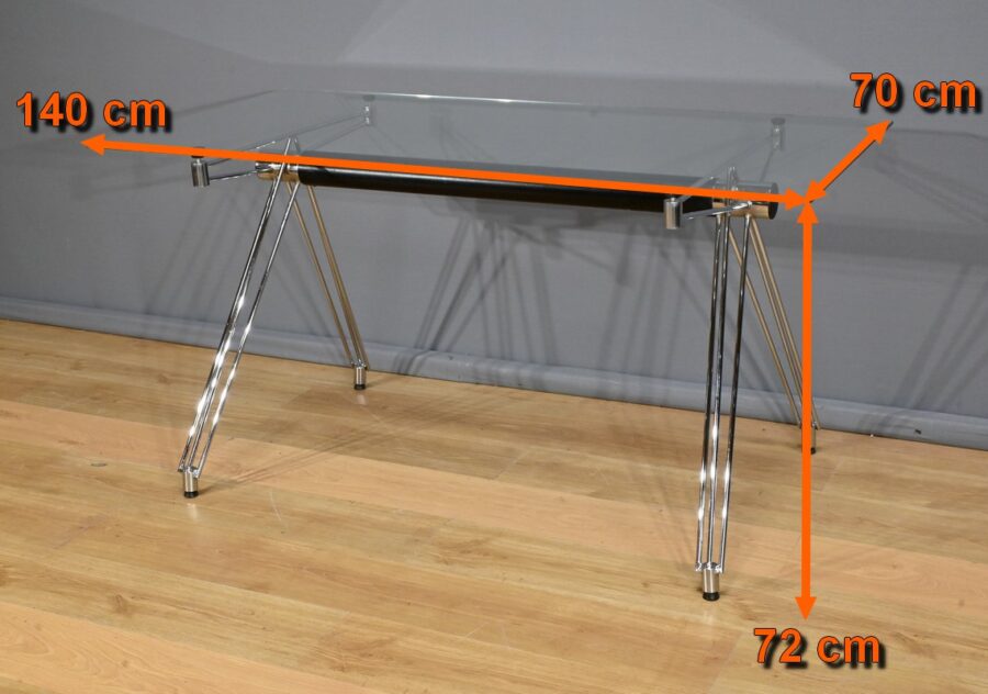 Bureau en Verre par P.Polar pour Kare Design - XXIe – Image 13
