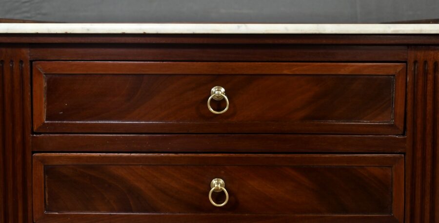 Petit Chiffonnier en Acajou, style Louis XVI – 2ème partie XIXe – Image 9