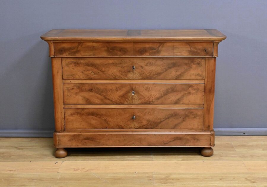 Commode en Merisier, époque Restauration - Début XIXe – Image 2